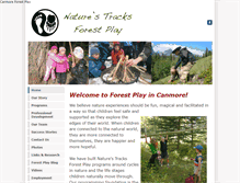Tablet Screenshot of canmoreforestplay.com